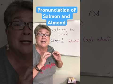 Salmon and Almond #pronunciation  #languagelearning #easyenglish #english #wnglishspeaking