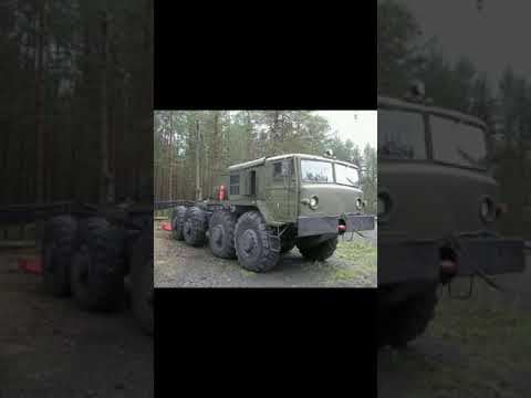 MAZ 537 8x8 Truck with V12 Diesel, 525 HP & 2200 Nm