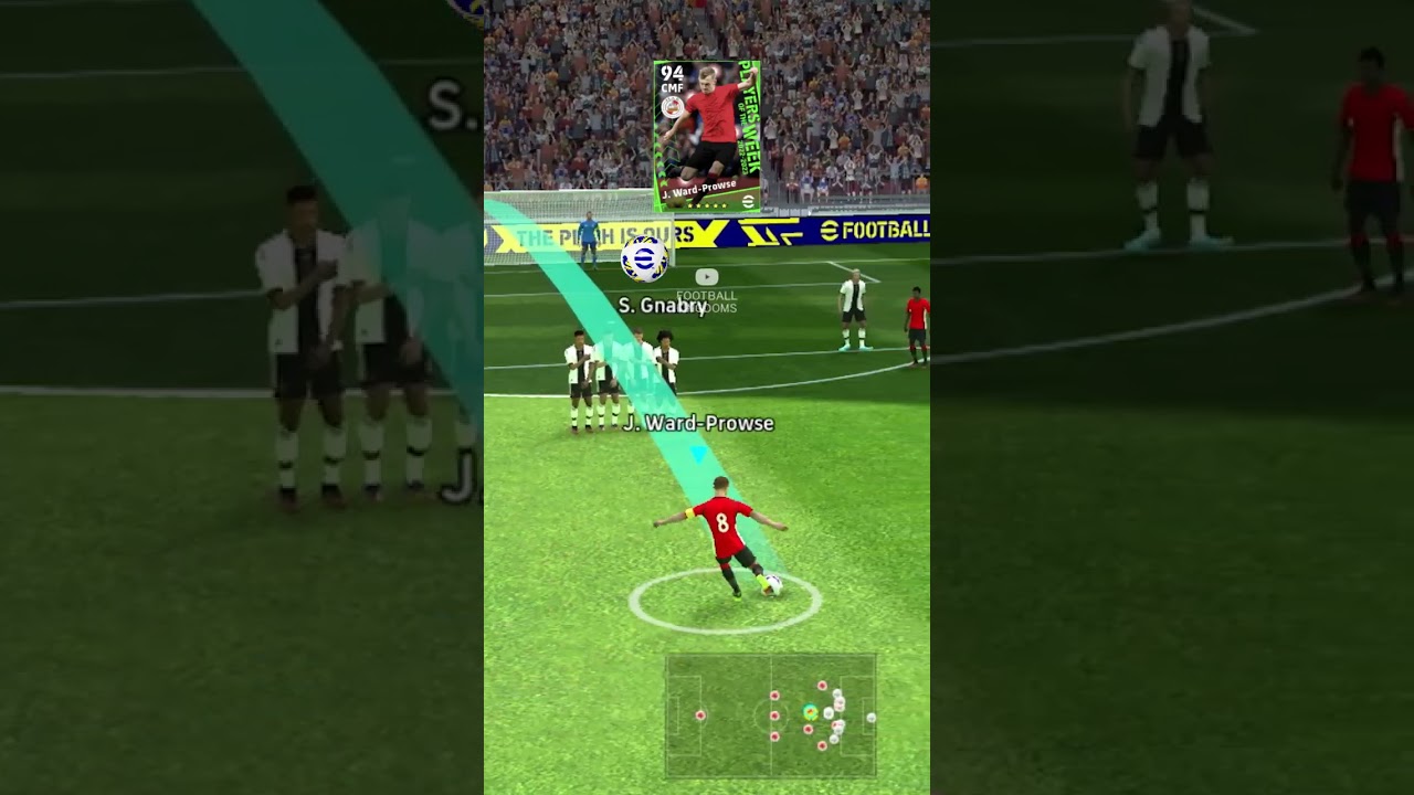 James Ward-Prowse's Stunning Free Kick - eFootball Mobile 2023 ⚽