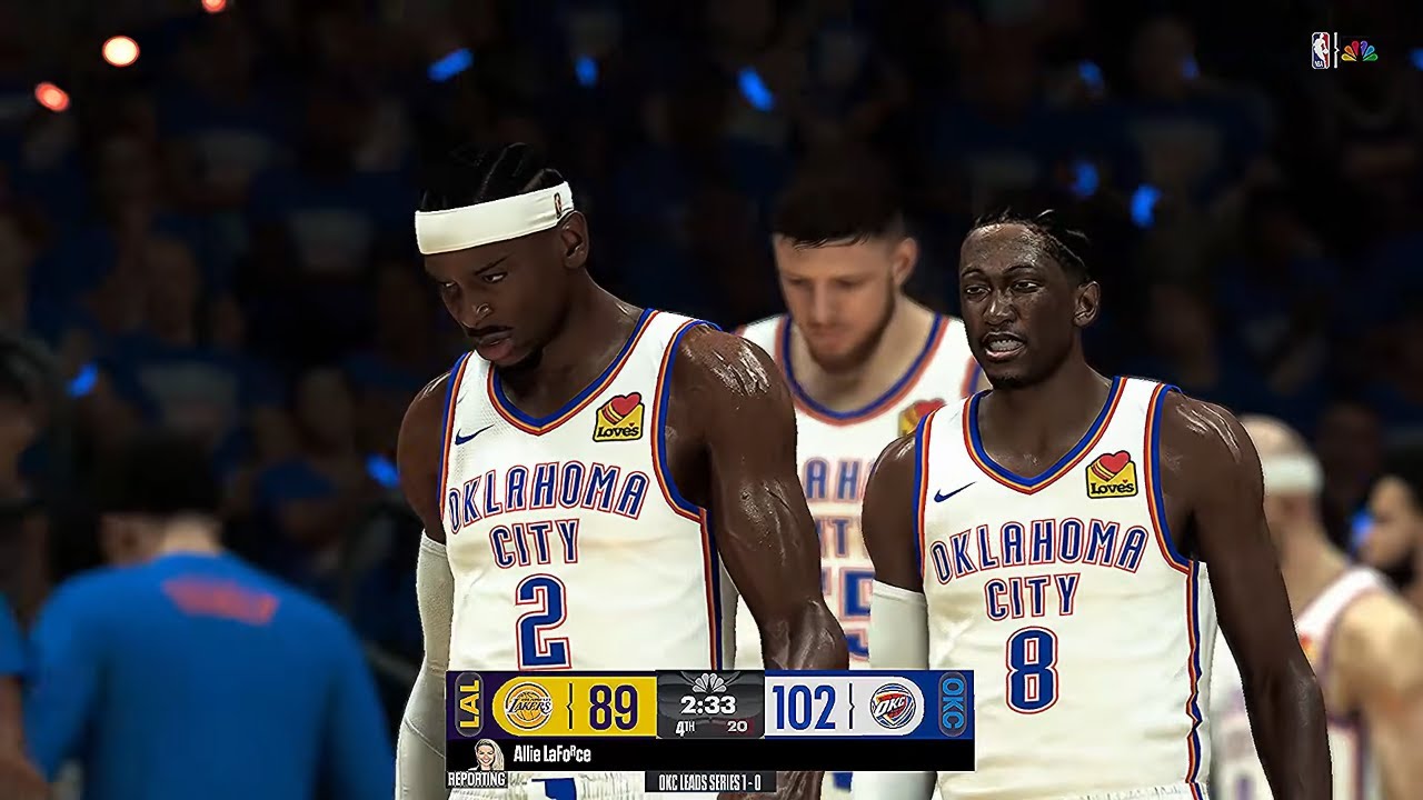 Lakers vs Thunder Game 2 Highlights (May 7, 2026) 🏀