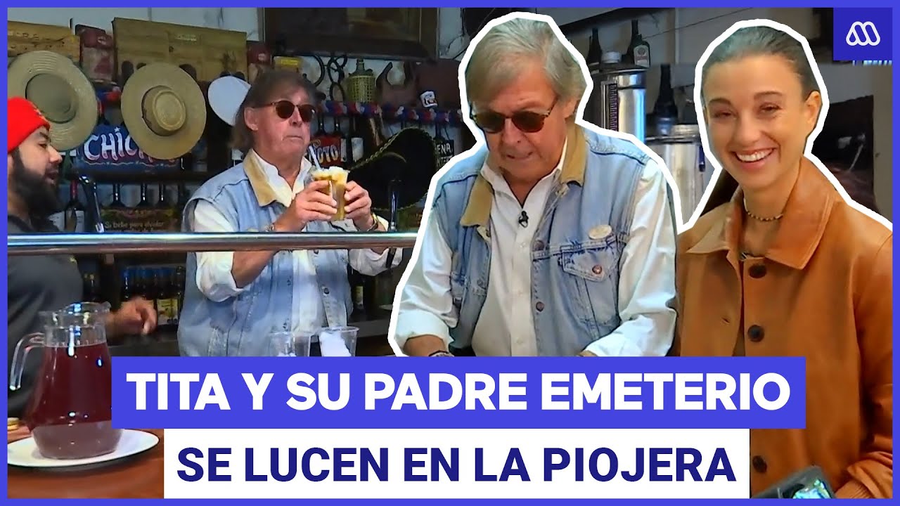 Tita Ureta y Emeterio en La Piojera 🍻