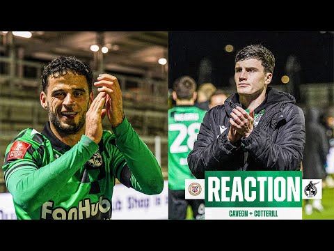 "We fought until the end" | Cavegn and Cotterill | Post Match Reaction | Bromley v Rovers