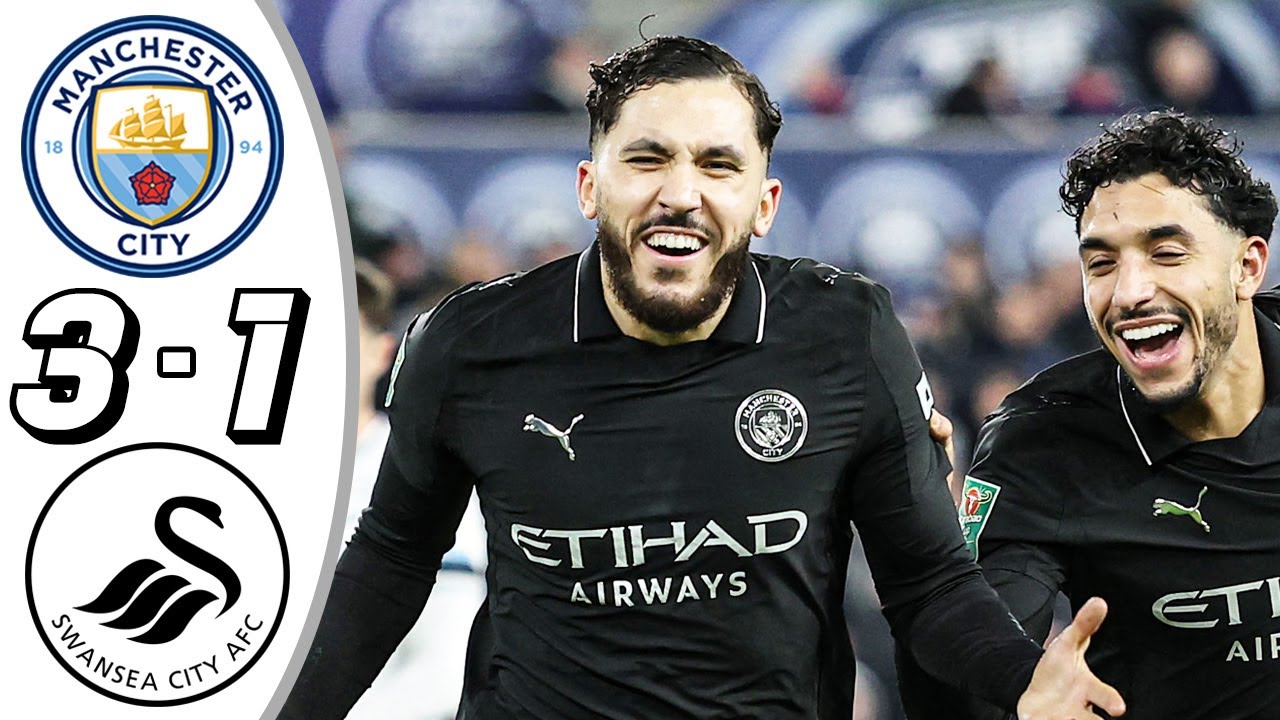 Manchester City vs Swansea City 3-1 | Exciting Highlights & Goals from 2025 ⚽