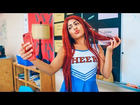 When There Is A Social Media Trend At School!