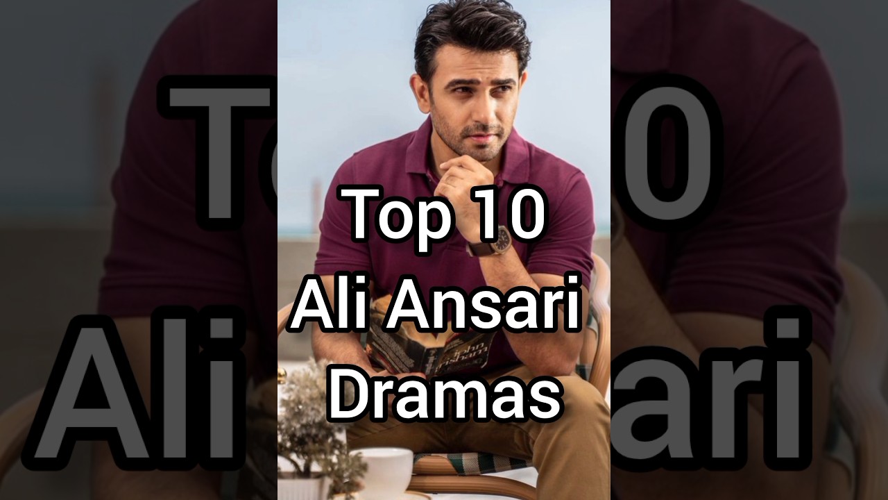 Ali Ansari's Top 10 Pakistani Dramas π¬