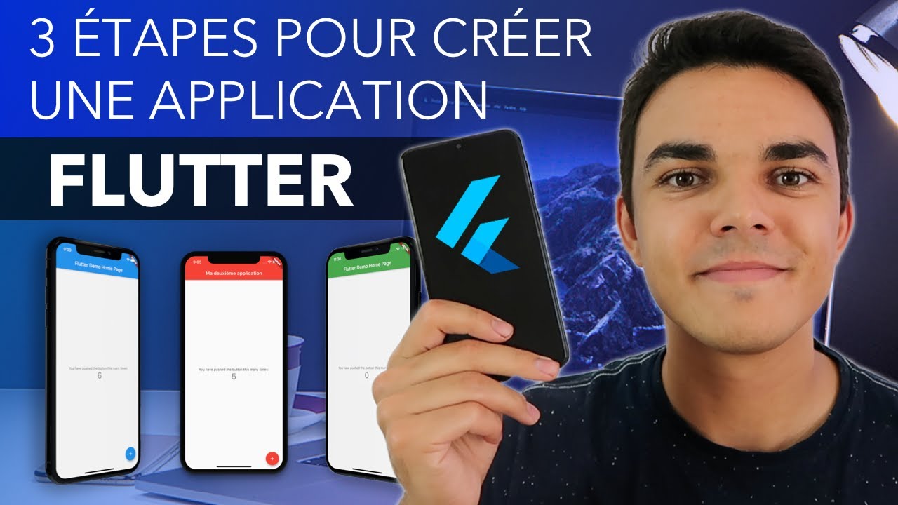 Créer une app Flutter en 12 min 🚀