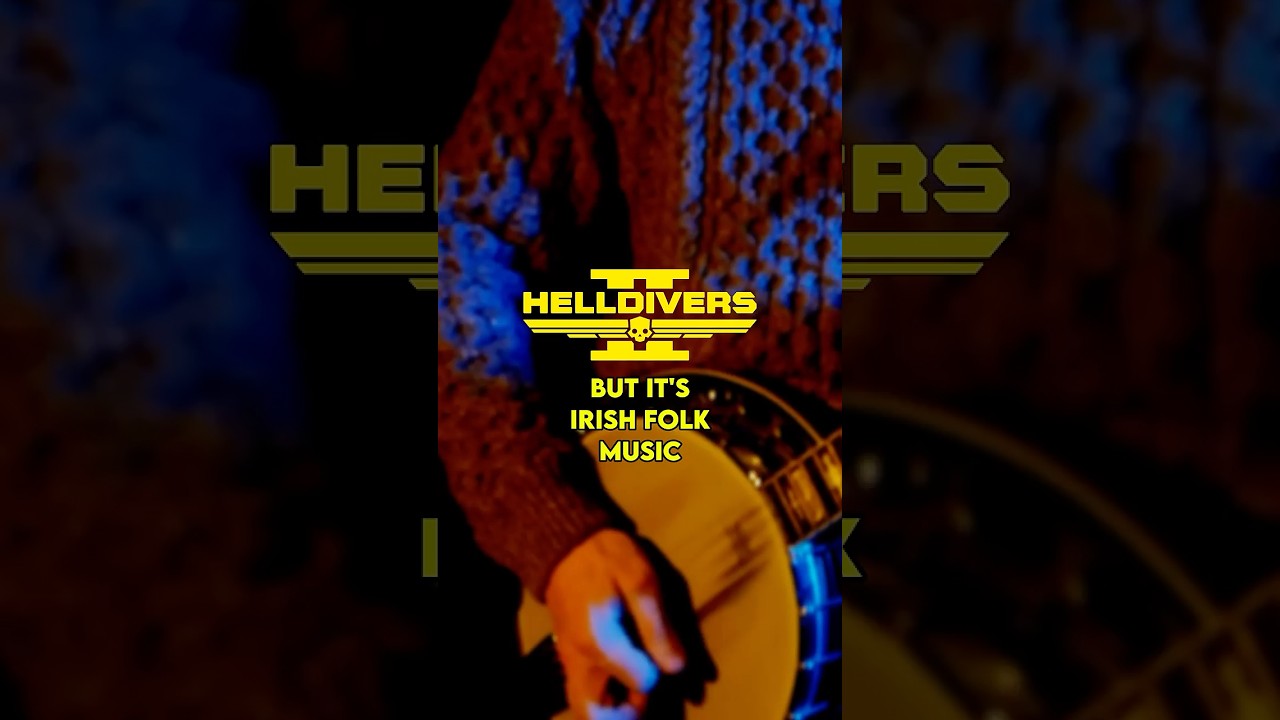 Helldivers 2 🎶 Irish Folk Cover – Epic Music Remix!