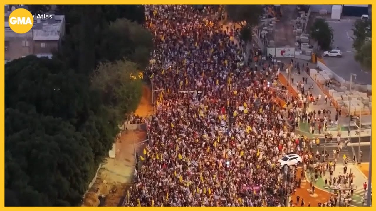 Widespread Protests Erupt Across Israel Amid Tensions