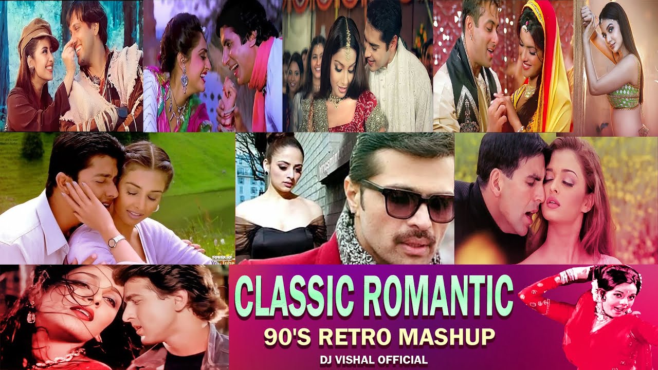 90's Romantic Retro Mashup 🎶 by DJ Vishal 2025