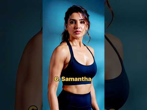 Top 10 most beautiful South Indian actresses in gym dress💯 #top10 #actress #beautiful #shorts