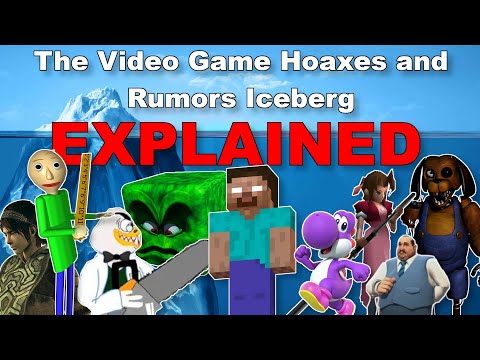 The Video Game Hoaxes and Rumors Iceberg Explained