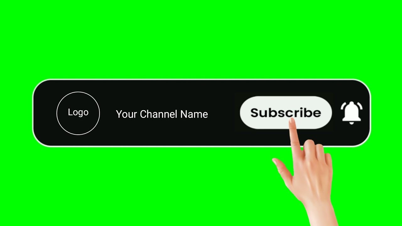 Green Screen Subscribe Button | No Copyright 🎬