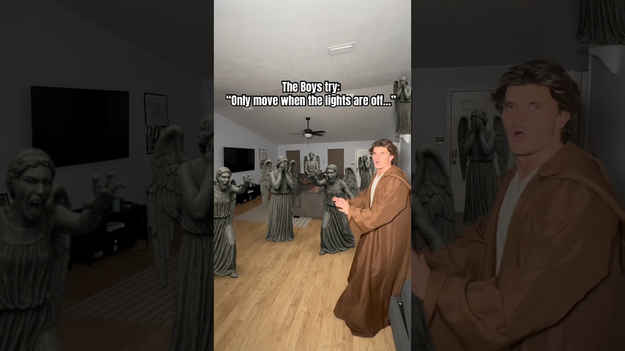 Move Only When Lights Turn Off 😱