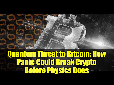 Quantum Threat to Bitcoin: How Panic Could Break Crypto Before Physics Does