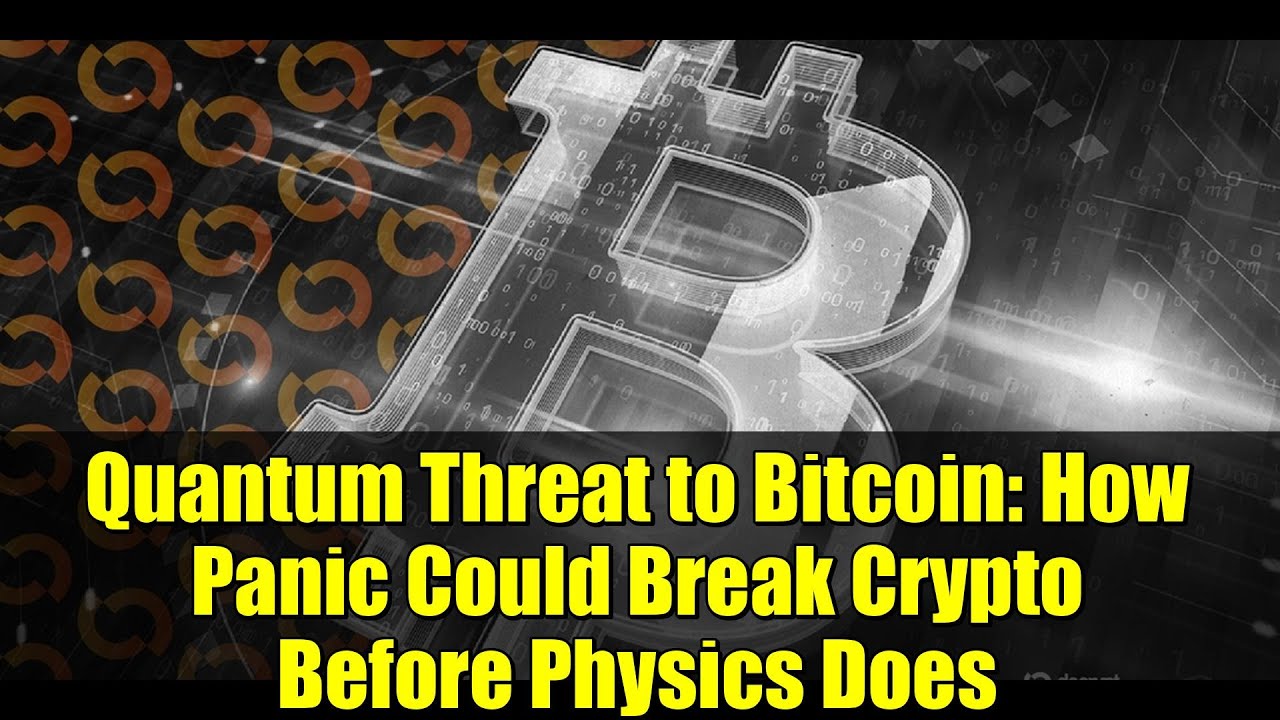 Quantum Computing vs. Bitcoin: Could Panic Trigger a Crypto Crisis? ⚠️