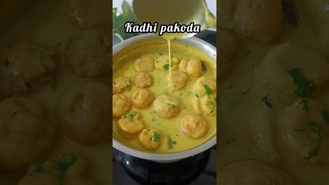 Easy Kadhi Pakoda Recipe 🍲 | Quick & Delicious Step-by-Step Guide