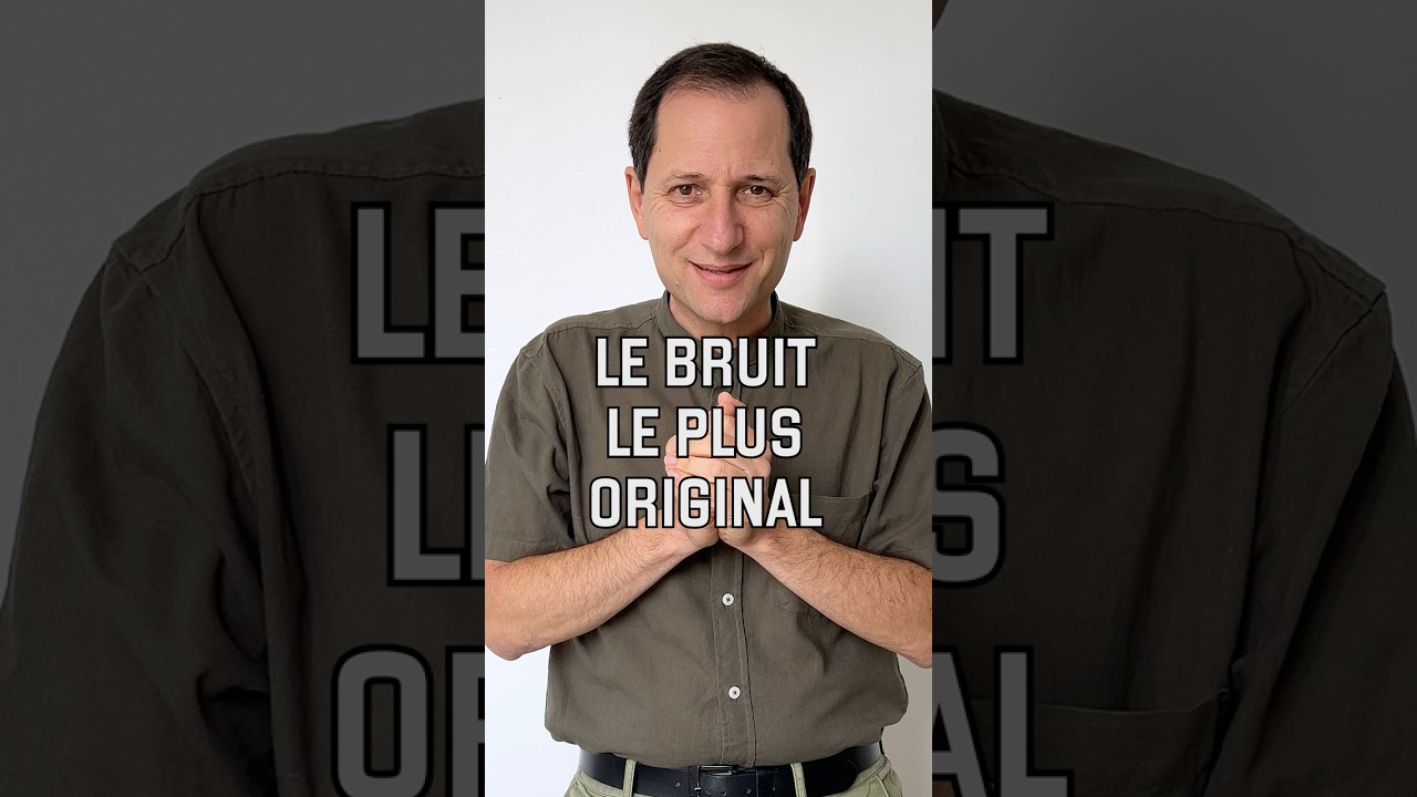 DĂ©couvrez le Bruit le Plus Original đ¶ - VidĂ©o n°497