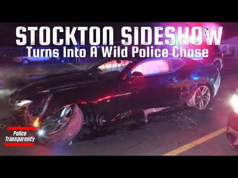 Stockton Sideshow Turns Into A Wild Police Chase