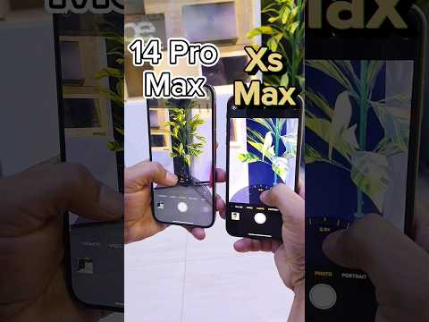 Apple iPhone 14 Pro Max Vs Apple iPhone Xs Max Camera Review Test