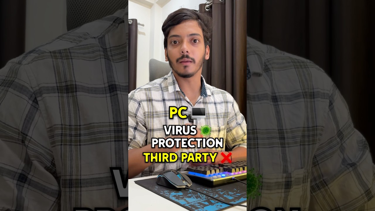 You Don’t Need Antivirus ❌🔥😃 #pc #shorts #antivirus