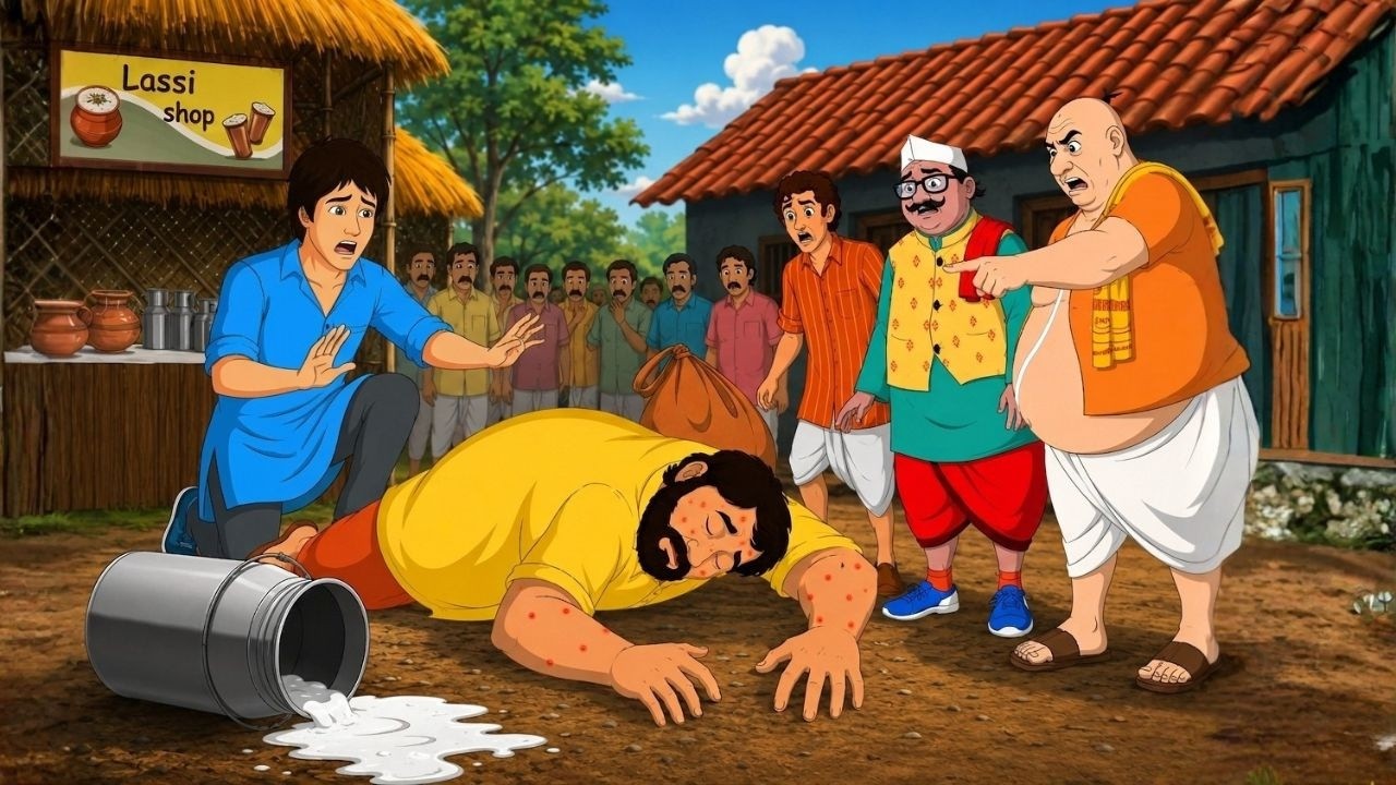 भीमा की नींद  | Village Comedy Hindi | Ssoftoons Hindi Story