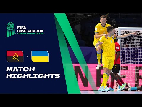 HIGHLIGHTS: Angola v Ukraine | FIFA Futsal World Cup Uzbekistan 2024