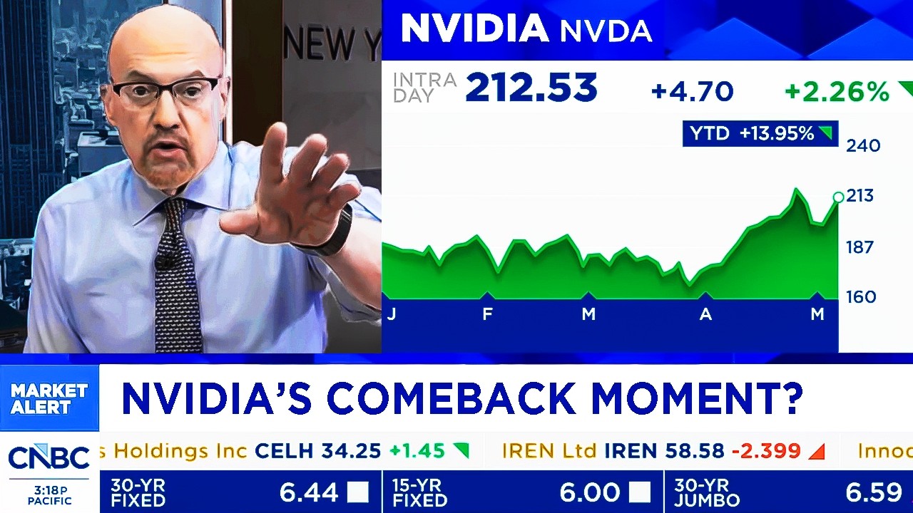 NVIDIA & Stock Updates with Jensen Huang on CNBC 📈