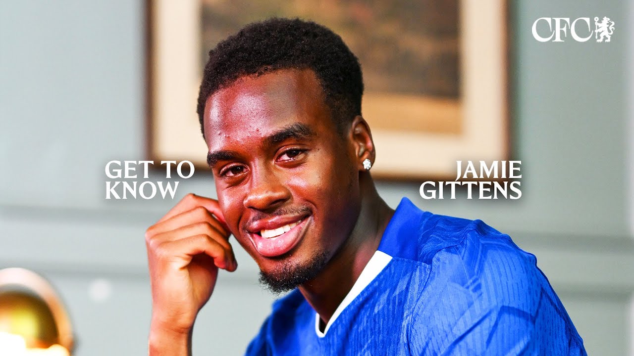 Jamie Gittens' First Interview at Chelsea 🔵
