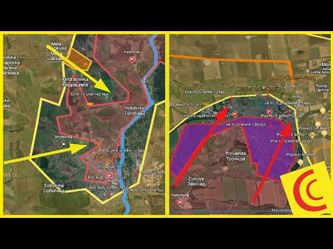 Conflit Ukraine 04/11/25 : contre att UKR au nord de Kupiansk | avancée RUS dans Pokrovsk