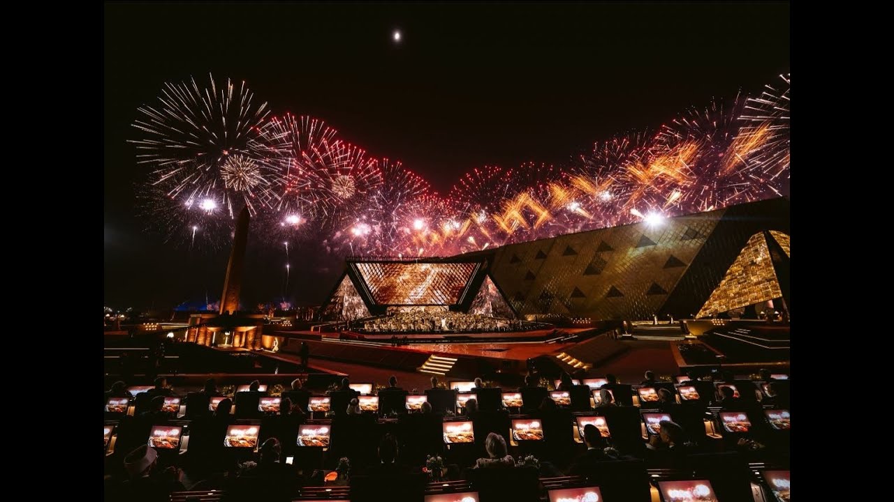 مراسم افتتاح المتحف المصري الكبير بحضور قادة وأمراء العالم 🌍