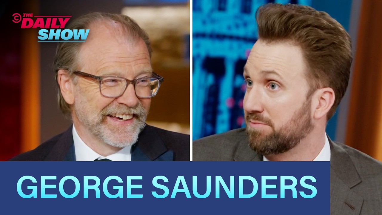 George Saunders – The Duality of Forgiveness & Accountability in “Vigil” | The Daily Show