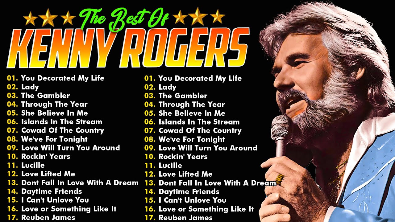 Kenny Rogers Greatest Hits 🤠Top 20 Best Songs Of Kenny Rogers 🔥Kenny Rogers Playlist All Songs #lady