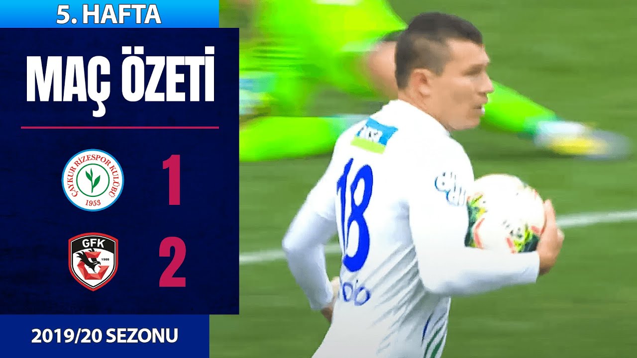 Rizespor 1-2 Gaziantep FK | 2019/20 Hafta 5