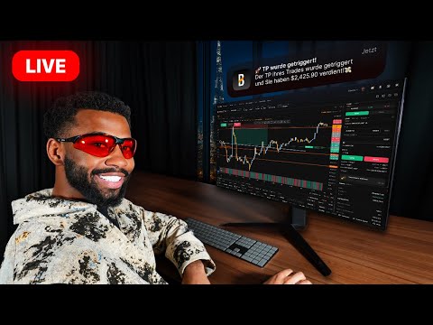 🔴 Krypto LIVE Trading: 🚨Bitcoin fällt - So trade ich JETZT!