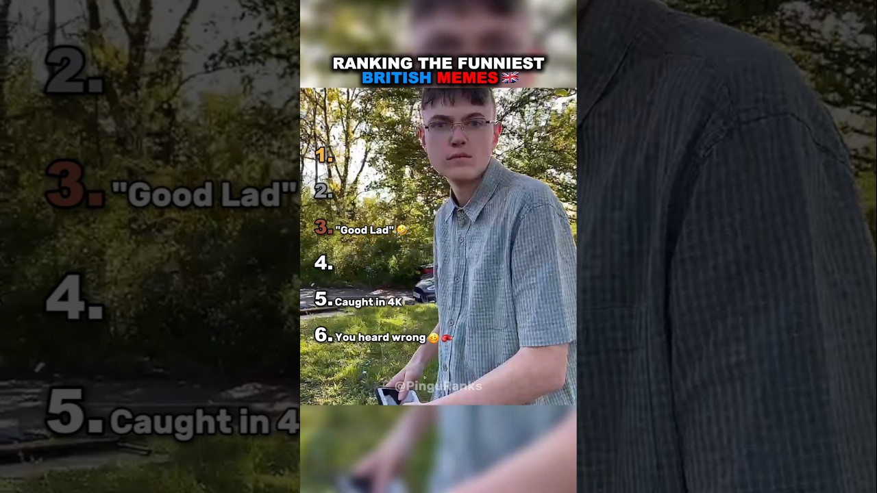 Top 5 Funniest British Memes 😂