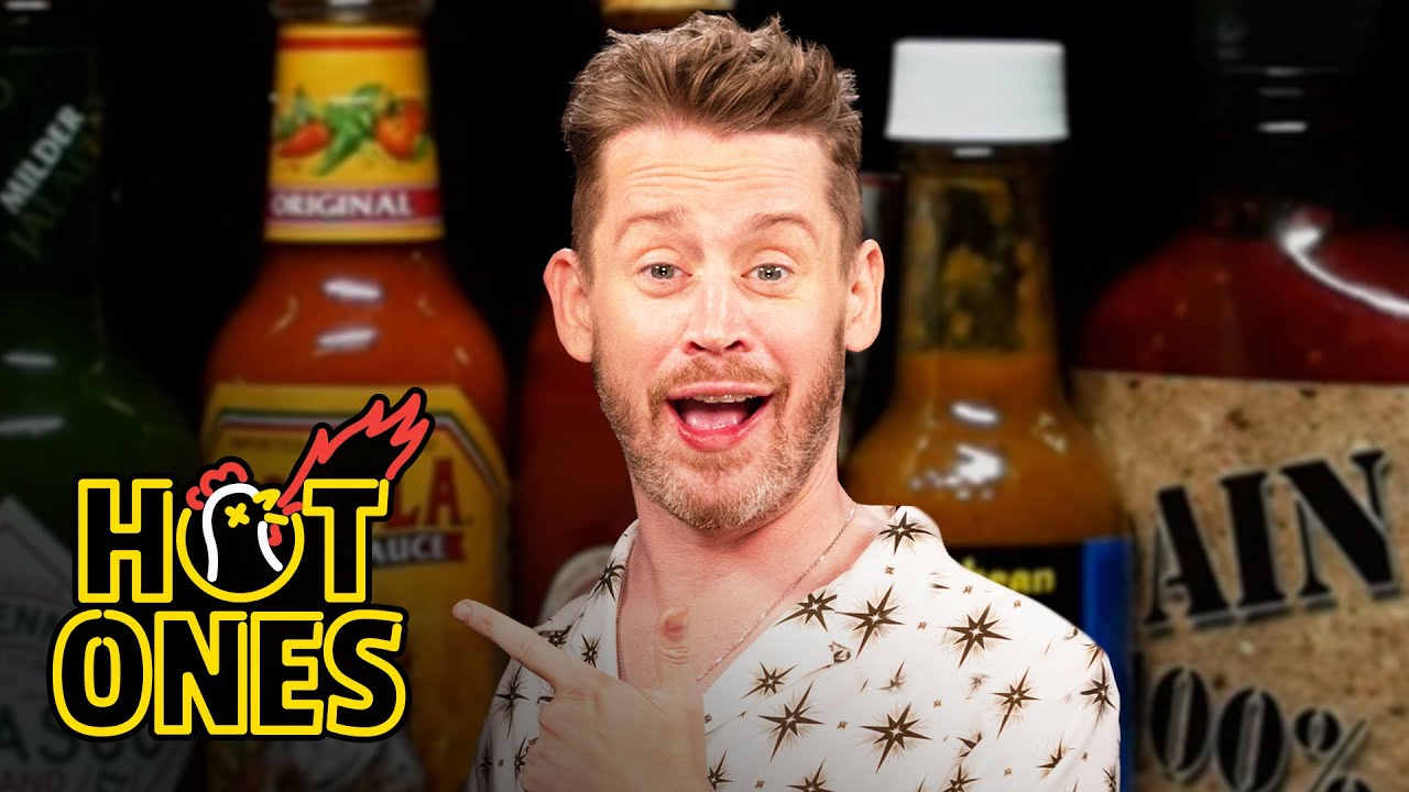 Macaulay Culkin Gets Playful Eating Spicy Wings on Hot Ones 🌶️