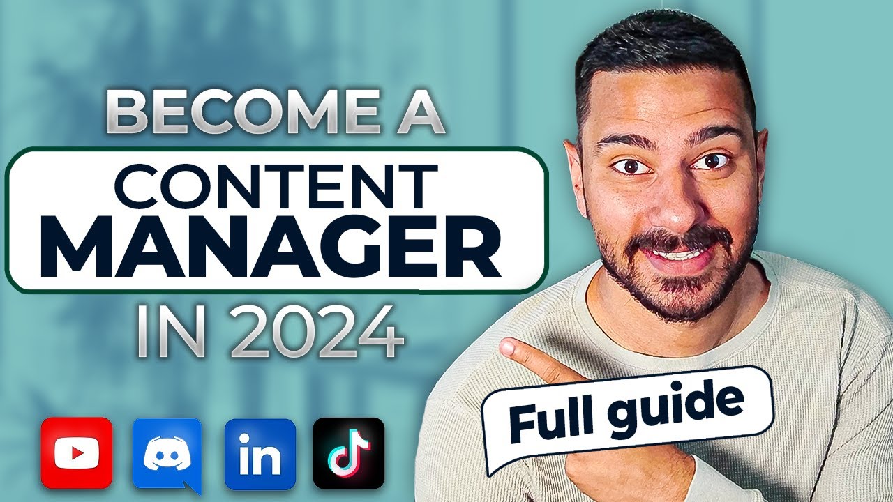 Become a Content Manager in 2024 🚀