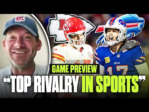 Tony Romo says Chiefs vs Bills will be the 'top rivalry in sports' | NFL Week 9 Game Preview