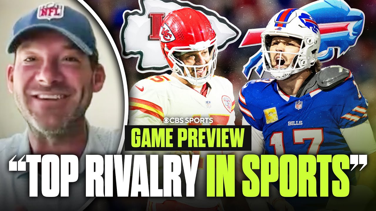 Tony Romo Predicts Chiefs vs Bills as the 'Top Rivalry in Sports' 🏈 | NFL Week 9 Preview