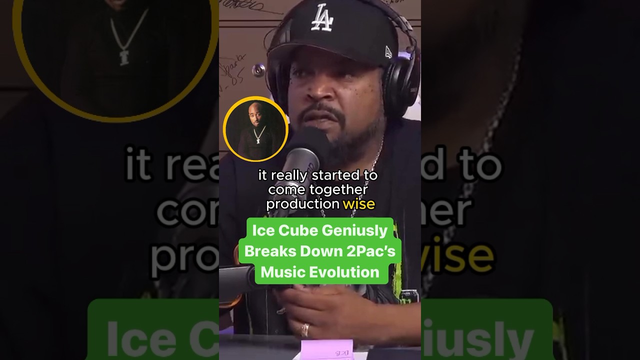 Ice Cube Analyzes 2Pac’s Music Growth 🎤