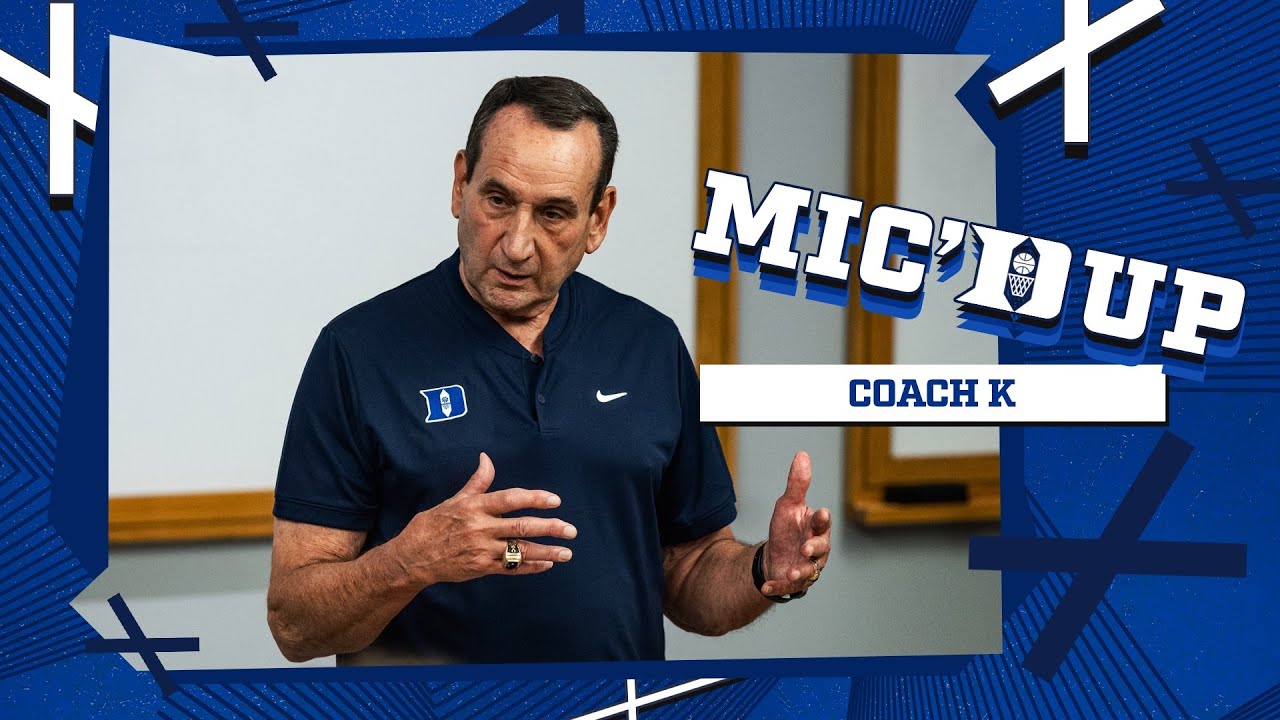 Coach K Inspires Duke Basketball for 2024-25 🏀