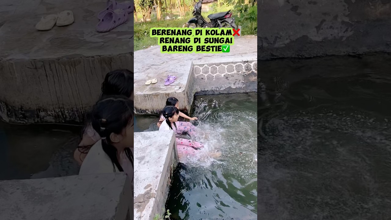 Seru Banget! Ngabuburit di Sungai Bareng Bestie 🌊