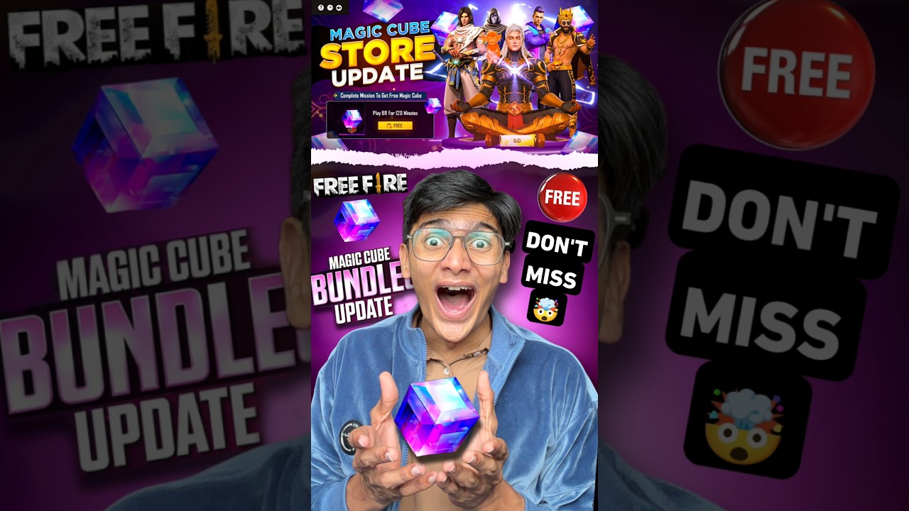 New Rare Bundles in Free Fire Magic Cube Store! π€©