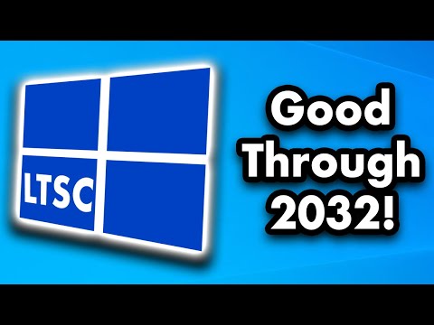 Using Windows 10 LTSC Until 2032 - Installation & Demo