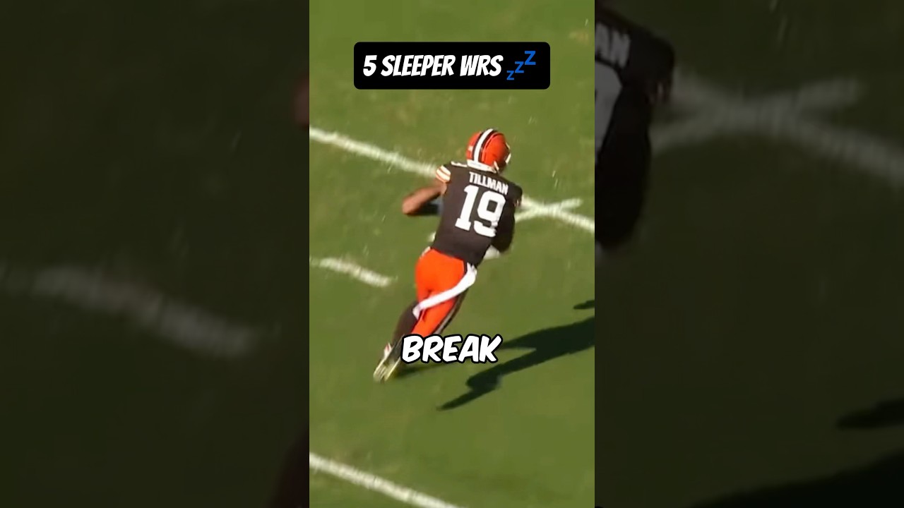 5 Top 5 Sleeper WRs for Fantasy Football 2025 💤