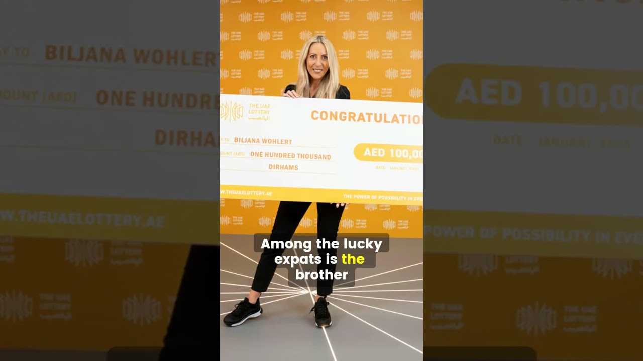 UAE Lottery Celebrates Dh100,000 Winners 🎉