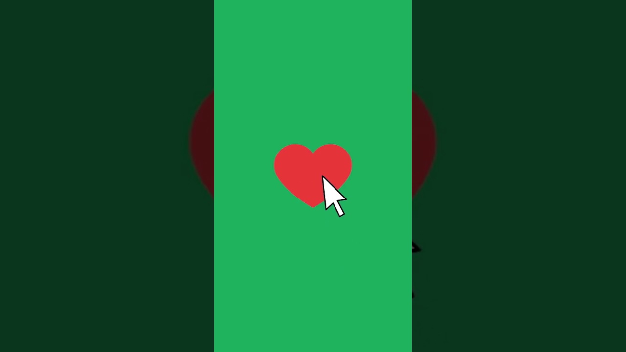 Instagram Like with Green Screen Effect 🎥