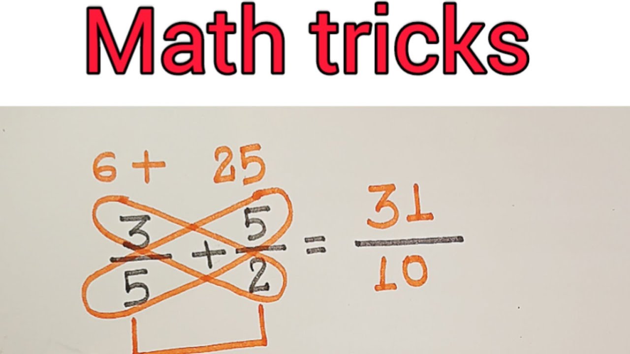 Amazing Fraction Tricks & Hacks to Master Math Easily! π