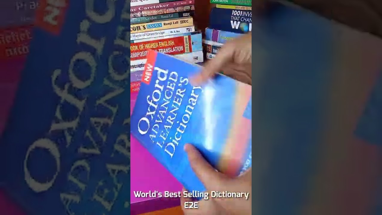 Oxford Advanced Learner's Dictionary - Best Selling English Dictionary | Fav Book #shortsyoutube