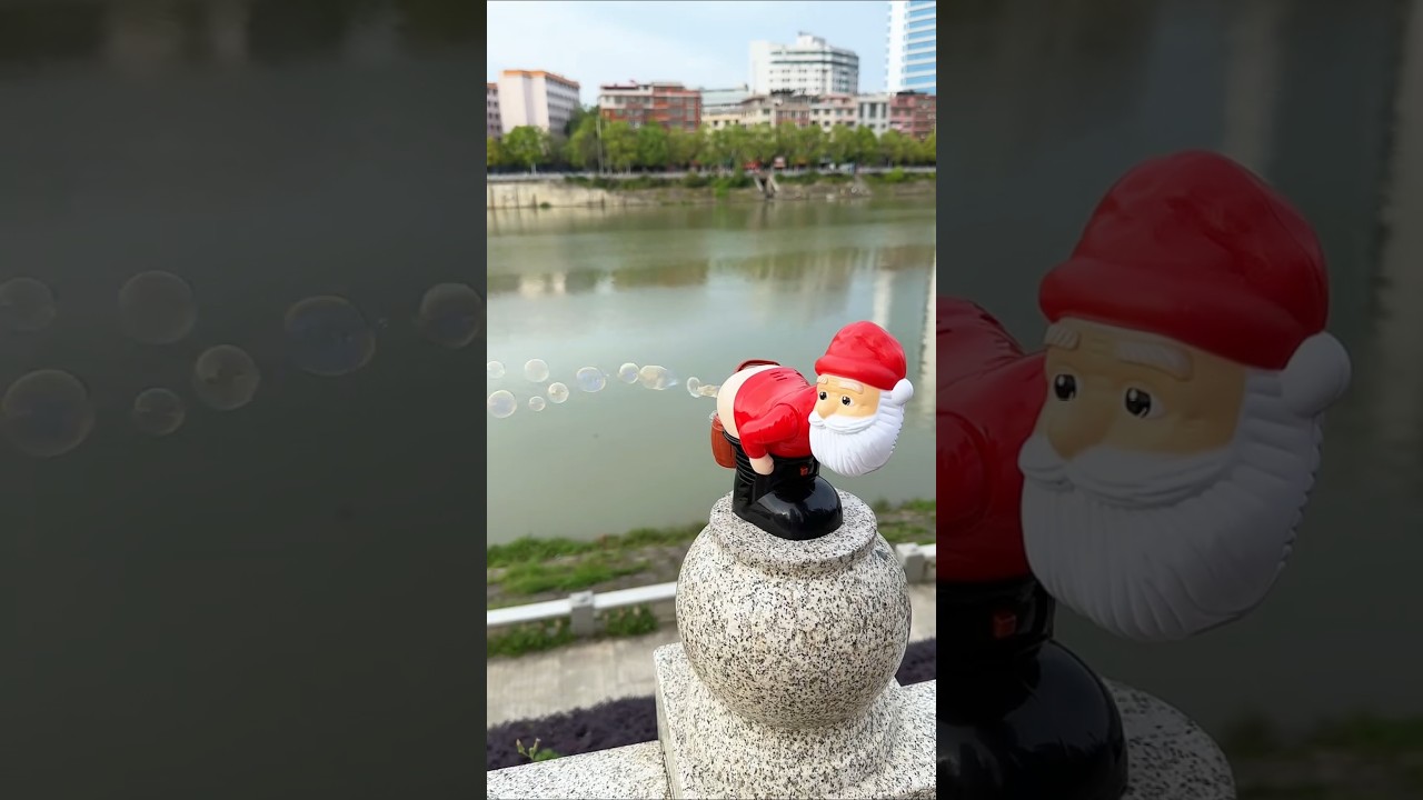 Soap Bubble Santa – Perfect Gift for All 🎁